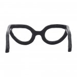 Aluminum Glasses Sculpture, Black