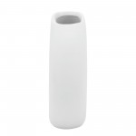 Cer, 5" Donut Vase, White