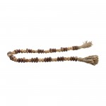 Wood, 26" 2-tone Bead Garland, Natural