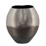 11"h Ombre Vase, Silver