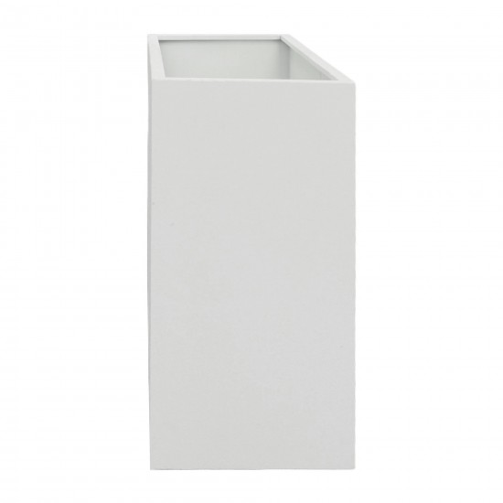 Ec Metal Planter Box - White