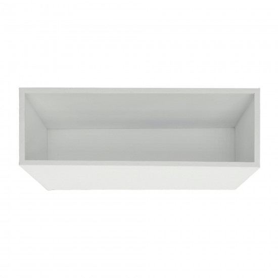 Ec Metal Planter Box - White