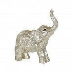 8" Elephant Figurine , Silver