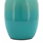 Metal 9" Olpe Vase, Green