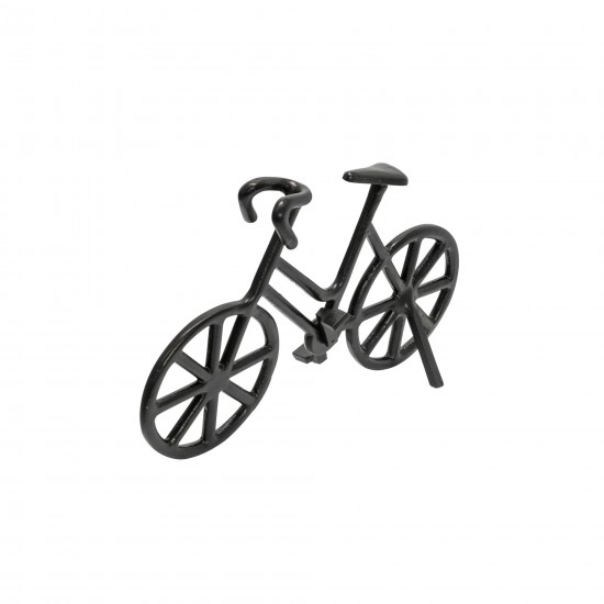 9" Metal Bicycle, Black