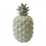 Cer, 12" Pineapple Deco, Seafoam