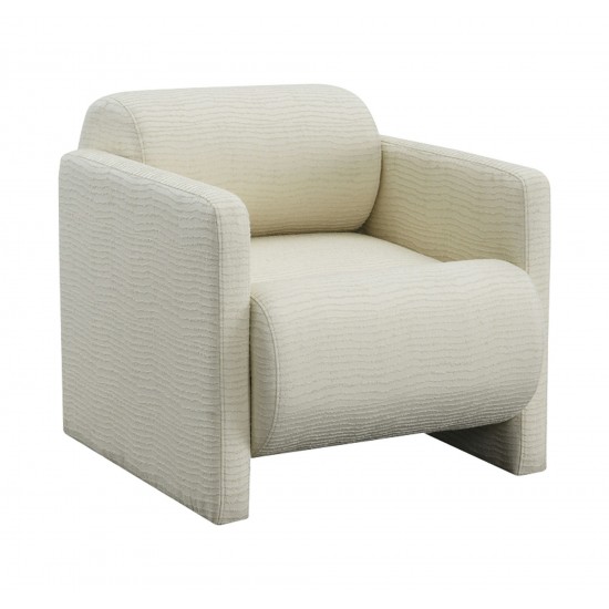 Fabric Arm Chair - Ivory