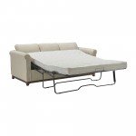 Modern Sleeper Sofa, Ivory Kd