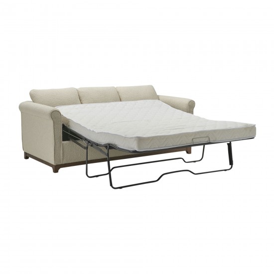 Modern Sleeper Sofa, Ivory Kd