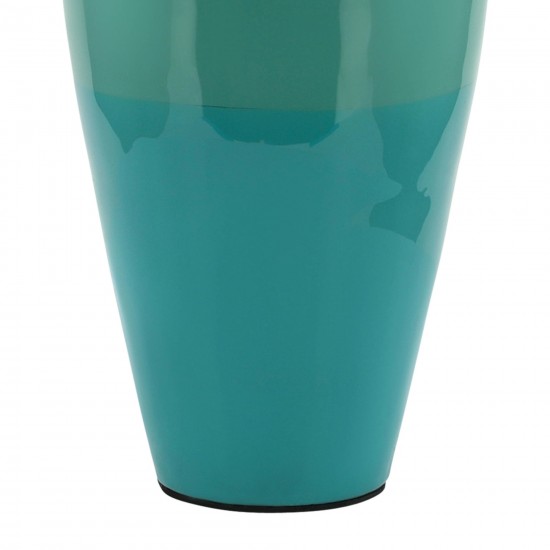 Metal 12" Posy Vase, Green