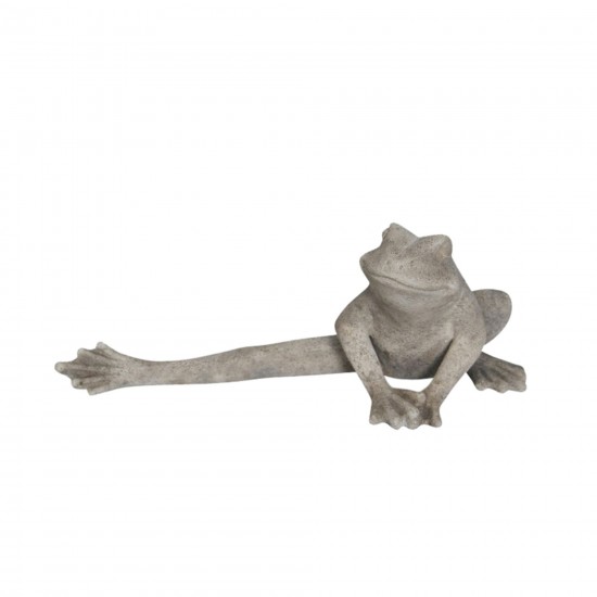 Resin Frog With Leg Out