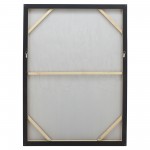 35x47 Handpainted Abstract Canvas W/ Gold Foi