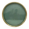 Iron,29",circle Wall Deco,blue