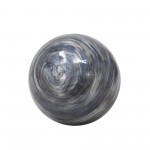 S/3 4/5/6" Metal Orbs, Blue Gray