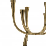 Metal, 6-taper Candle Holders, Gold