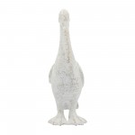 Cer,14"h,standing Pelican, White