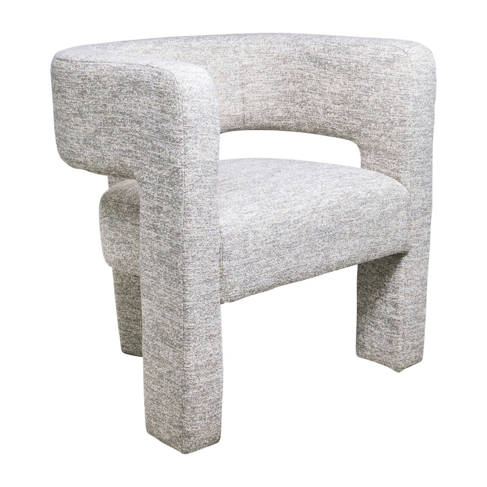 Round Back Chair - Beige