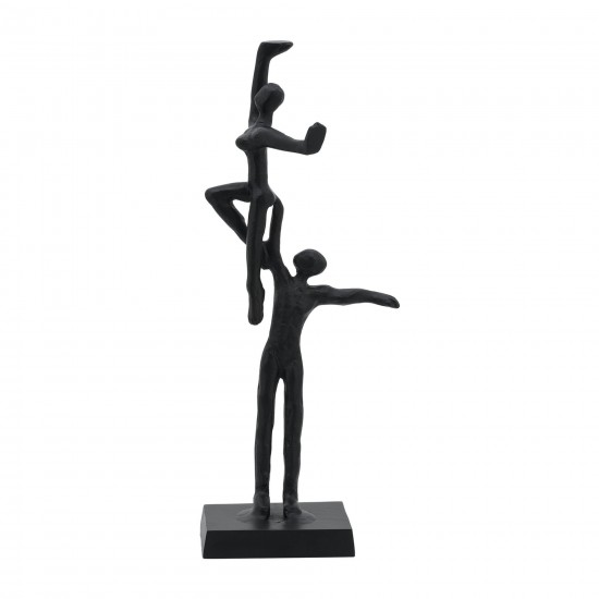 Metal, 14" Dancing Couple, Black