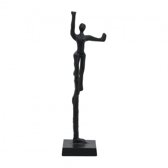 Metal, 14" Dancing Couple, Black