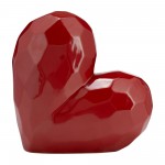 11" Red Heart Table Deco