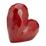 11" Red Heart Table Deco