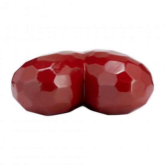 11" Red Heart Table Deco