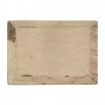 Faluda Marble, 7"l Rectangular Box, Tan