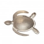 Metal 11.5" Turtle, Silver