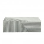 Resin S/2 Ridged Boxes, White