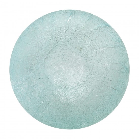 Glass, 7"h Votive Holder, Blue