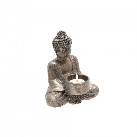 Seated Buddha Tealight Candle Holder