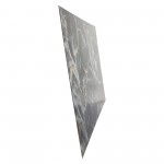 63x43 Abstract Metallic Tempered Glass Art, Multi