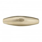 Metal, S/2 18/24",hammered Elongated Tray, Champag