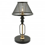 Industrial Led Table Lamp W/shade