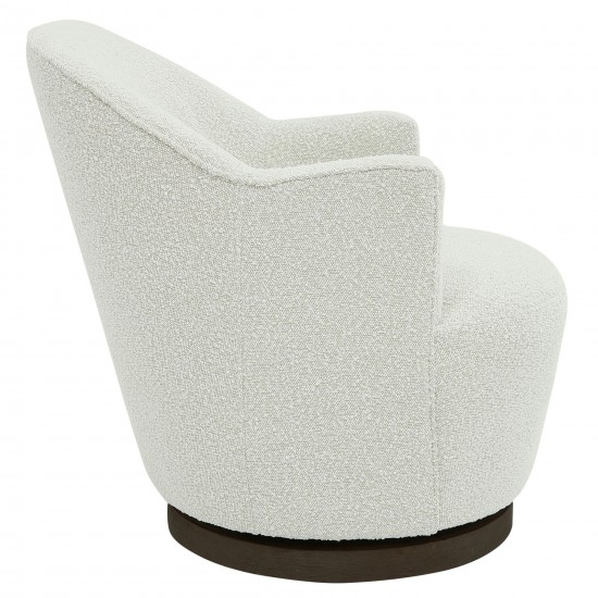 Wood, Swivel Chair, Ivory Kd