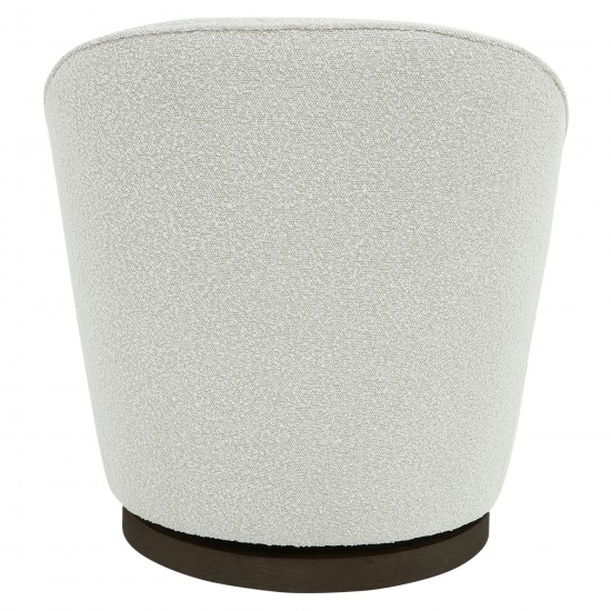 Wood, Swivel Chair, Ivory Kd