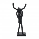 Metal, 12" Dancing Couple, Black