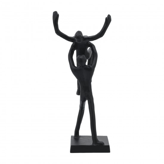 Metal, 12" Dancing Couple, Black