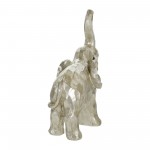 11" Elephant Figurine , Silver