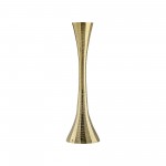 9" Metal, Taper Candle Holder, Brass