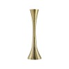 9" Metal, Taper Candle Holder, Brass