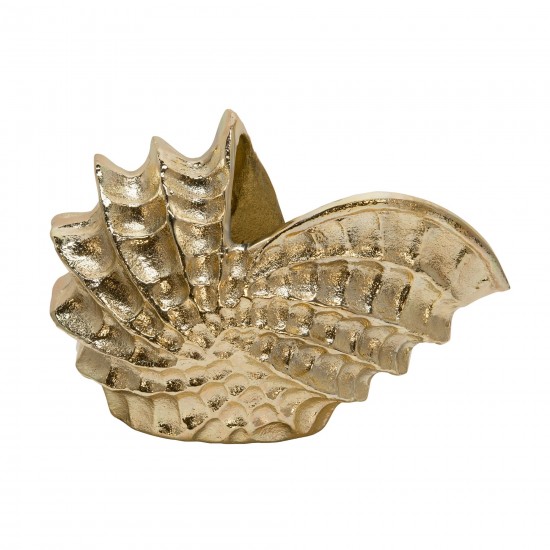 Metal 10" Shell, Gold