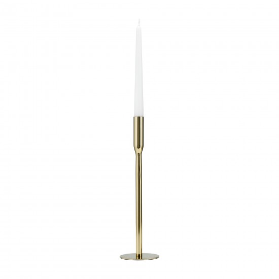 Metal, 14"h Taper Candle Holder, Gold