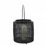 Metal 10.25" Wire Lantern, Black