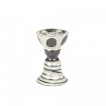 Candle Holder, Gray/black, Tall