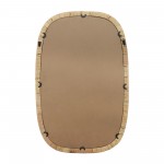 22x36 Rectangular Mirror, Brown