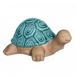 Ceramic Tortoise, 10" Turquoise