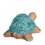 Ceramic Tortoise, 10" Turquoise