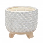 7" Woven Candle By Liv & Skye 27oz