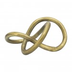 Metal 9" Knot, Gold